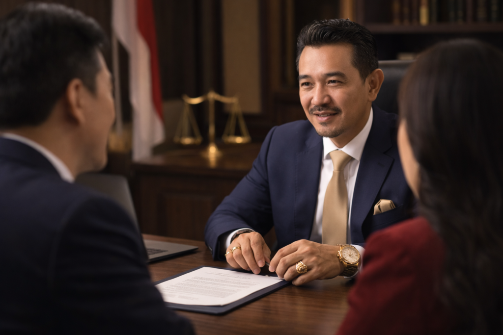 Contact PW Law Firm Medan advising international clients