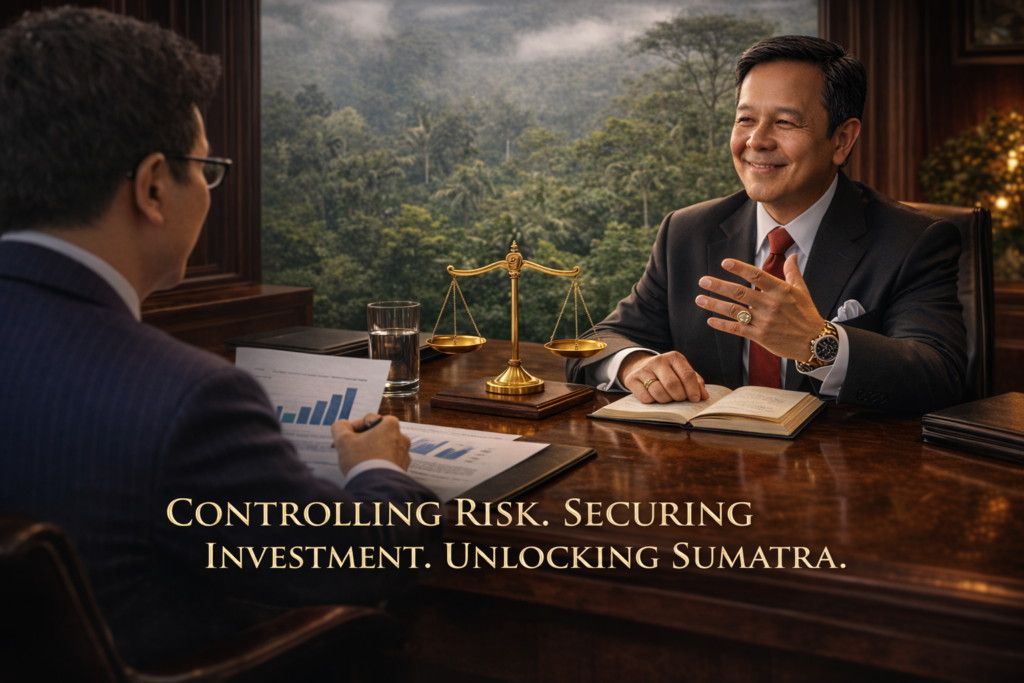 Strategic legal advisor providing foreign investment consultation in Sumatra, Indonesia – PW Law Firm