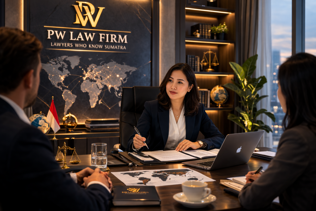 Global Legal Advisory Indonesia– PW Law Firm Medan