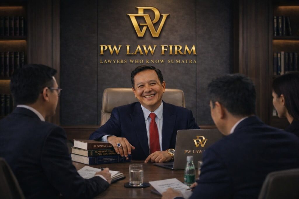 Pengacara Medan Dr. Padriadi Wiharjokusumo di kantor PW Law Firm