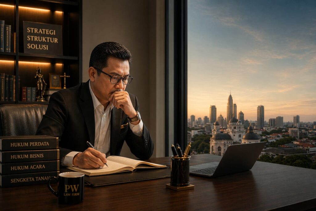 masalah hukum tidak dimulai di pengadilan ilustrasi pengacara medan