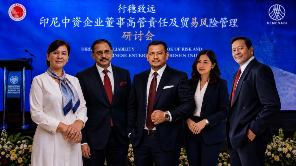 Pengacara Medan untuk investor asing dalam seminar Chinese enterprises tentang risiko hukum dan trade risk management di Indonesia