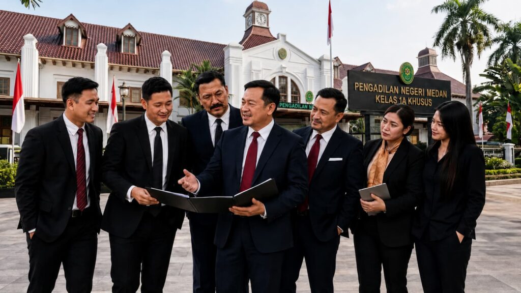 Pengacara Medan Legal Team von PW Law Firm für deutschsprachige Expats in Medan